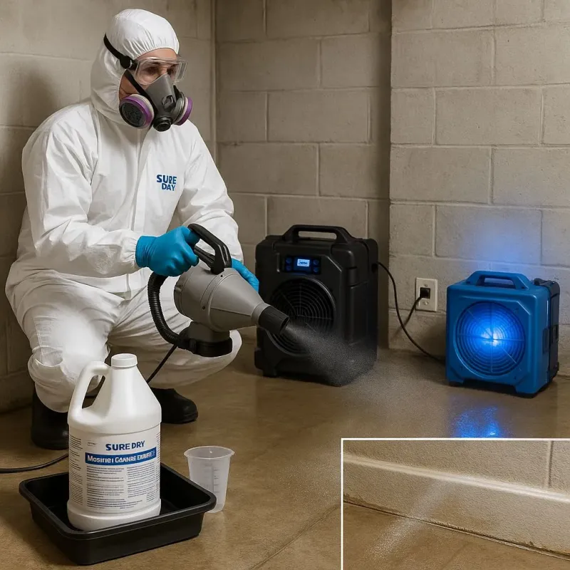 Sanitization and Odor Removal process in Paint Rock, TX