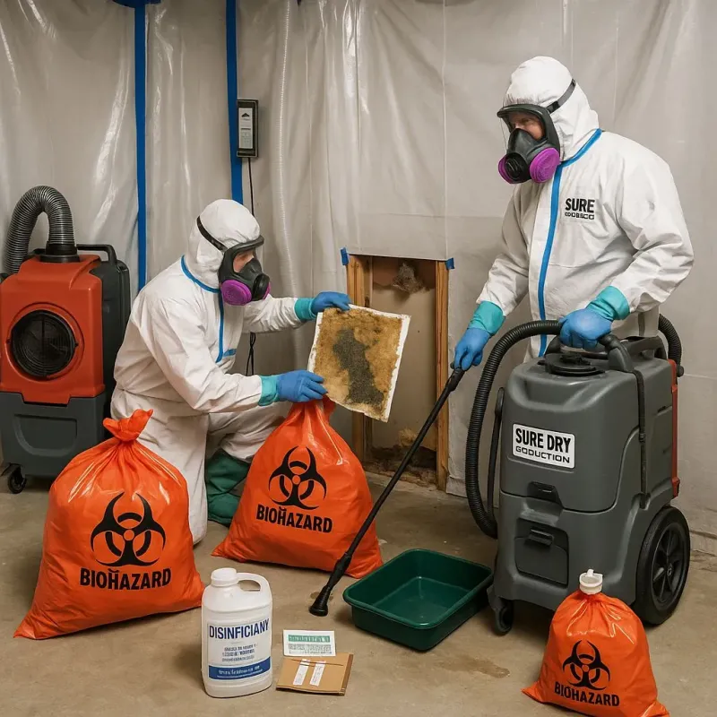 Contaminated Water Handling Protocols process in Paint Rock, TX