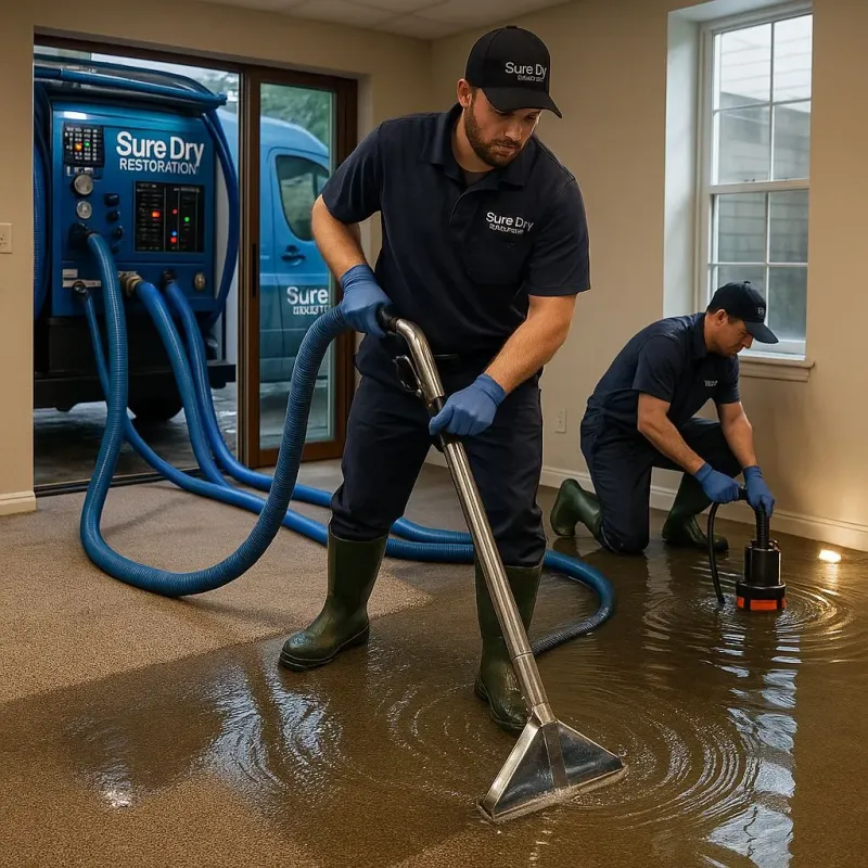 Water Extraction and Removal process in Paint Rock, TX